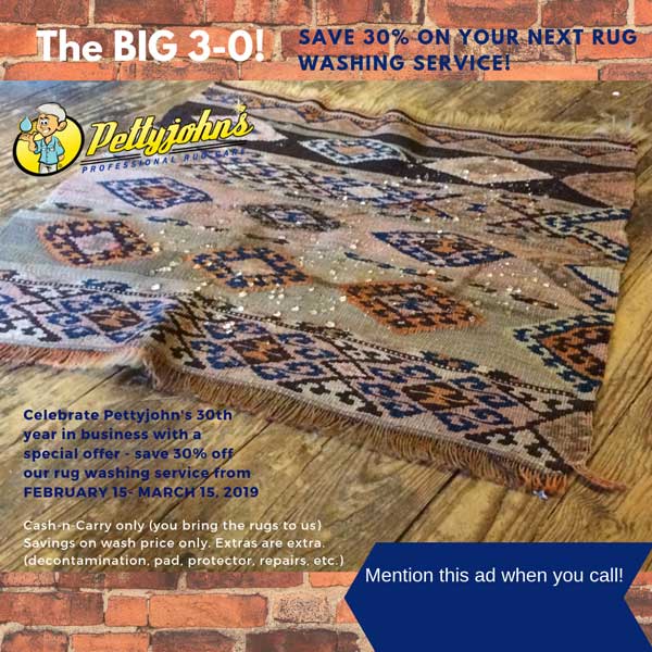 rugcleaningad Pettyjohn's Rug Cleaning