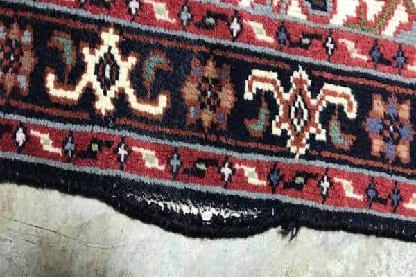 oriental rug repair, Oriental rug fringe repair, Oriental rug repair raleigh nc